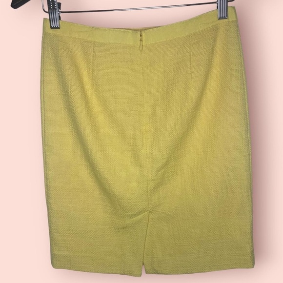 Vintage Banana Republic Yellow Skirt, Size 0P - Picture 2 of 5